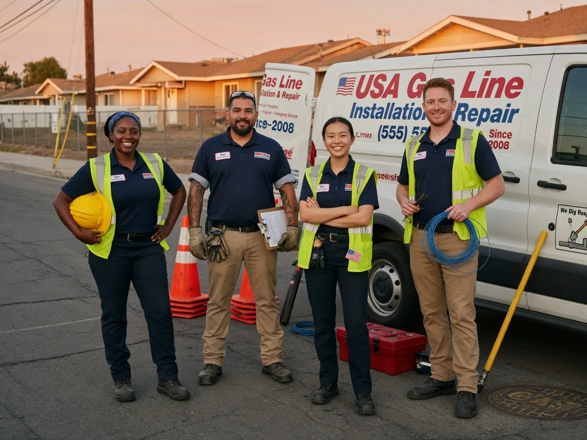Gas Line Installation company in Morganfield, KY